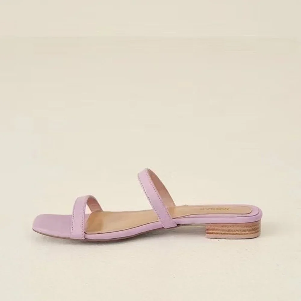 Jaggar Purple Double Straps Sandal - Picture 2 of 7